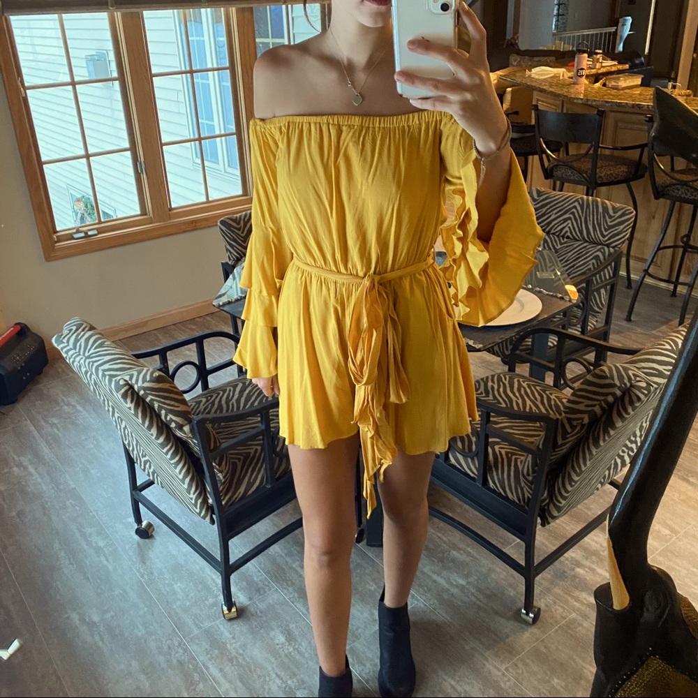 Ruffle Romper - image 1